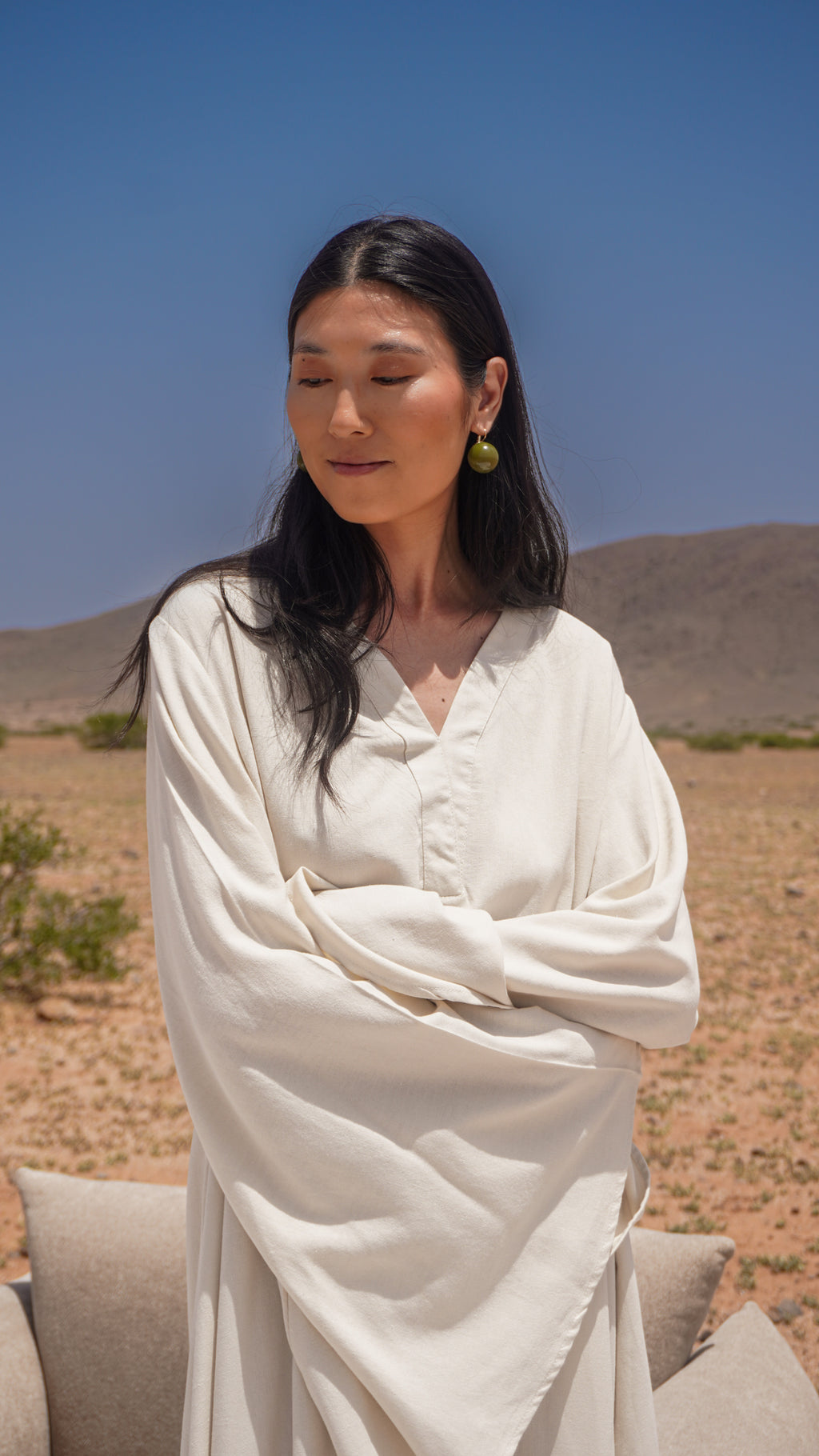 Robe LINEN – Beige