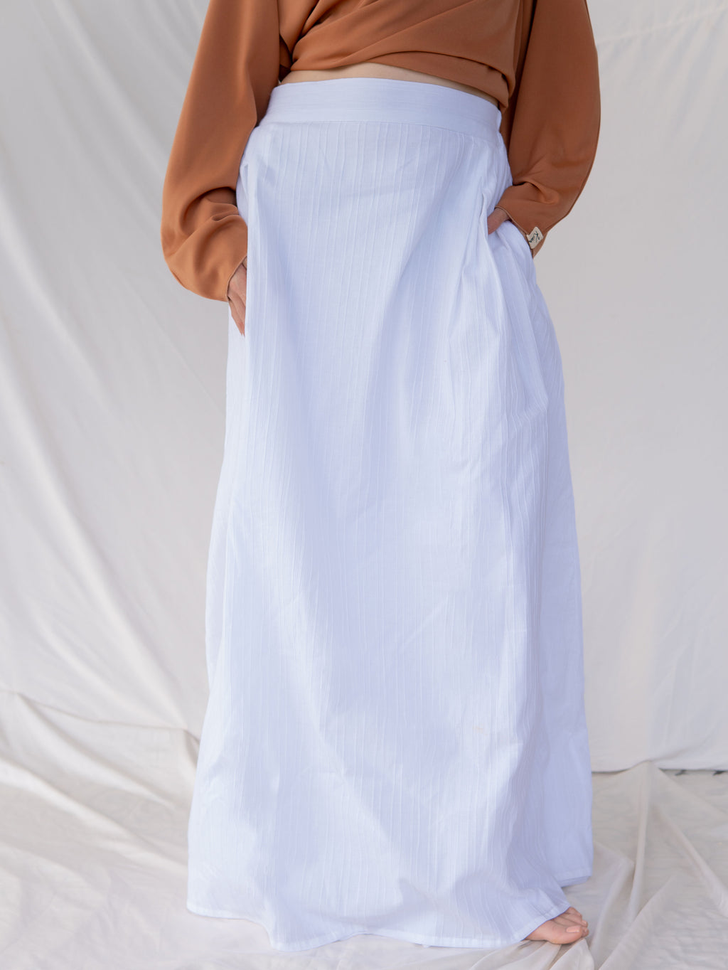 JUPE BLANCHE BOÈME