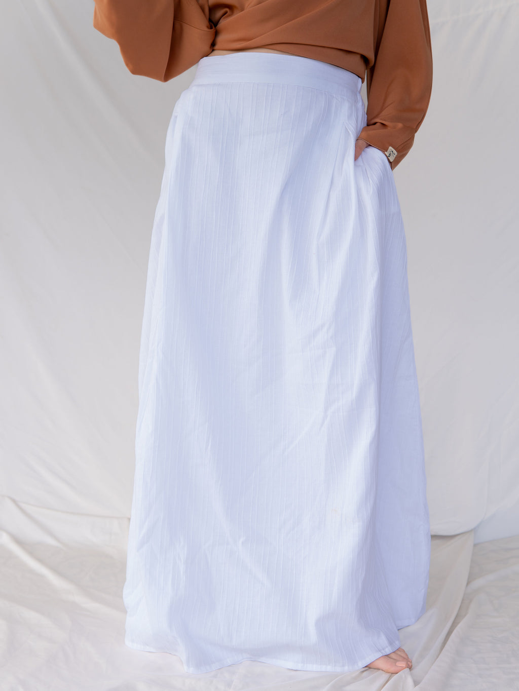 JUPE BLANCHE BOÈME