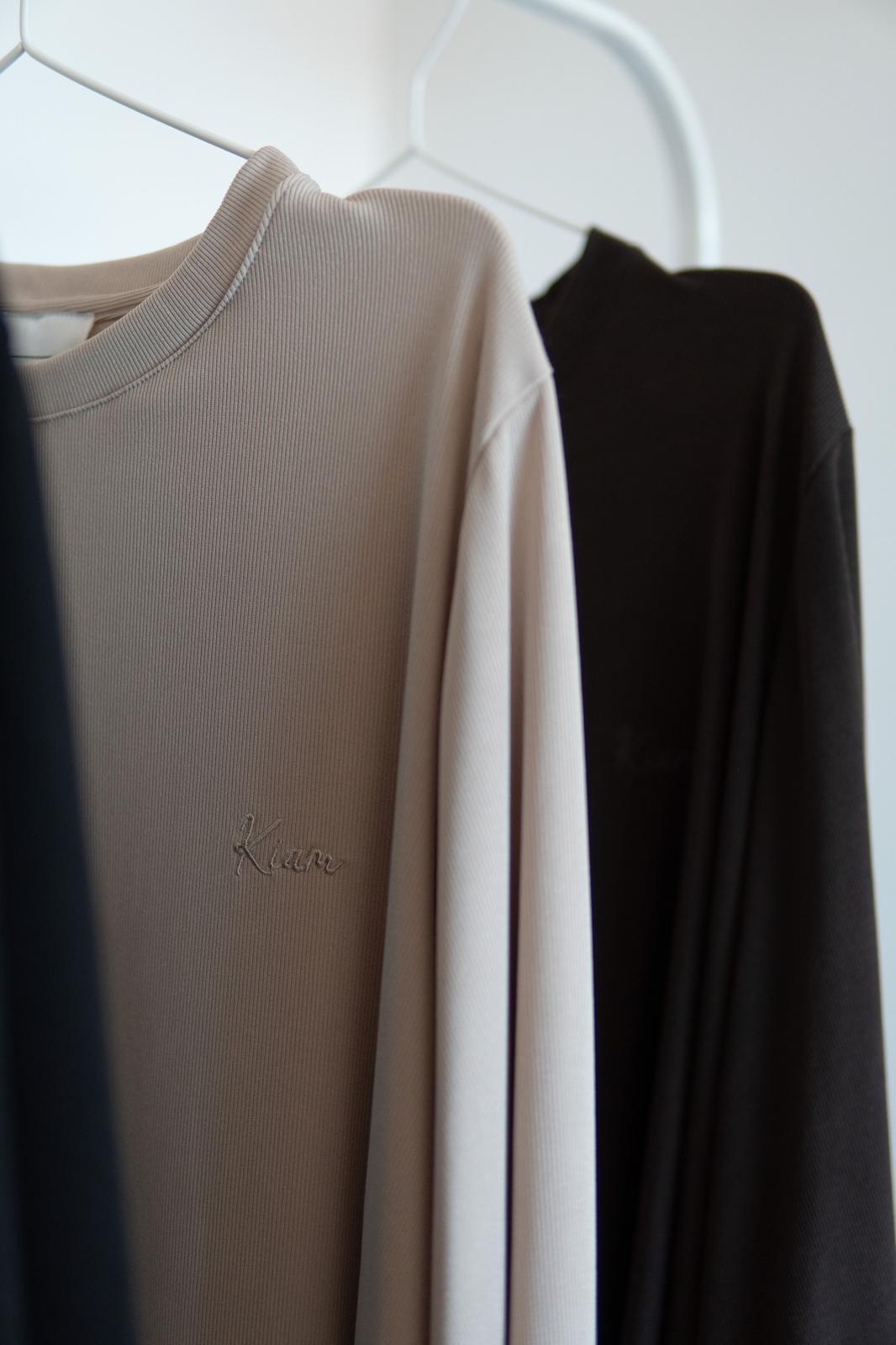 TEE-SHIRT LALLA MANCHE LONGUE BEIGE