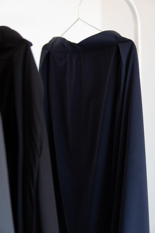 JUPE AYLA BLEU NUIT (avec poches)