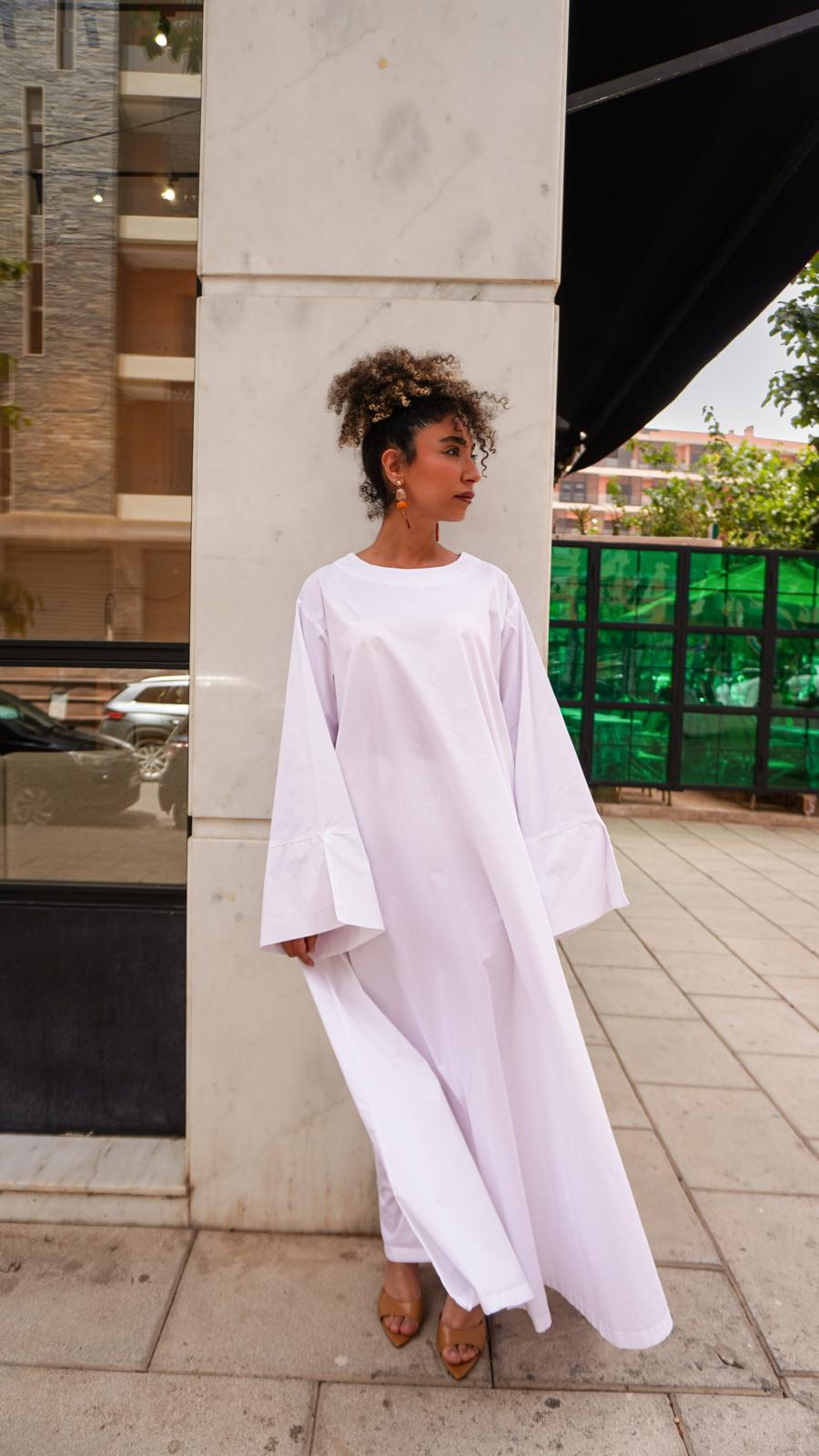 Robe OLYA – Blanc