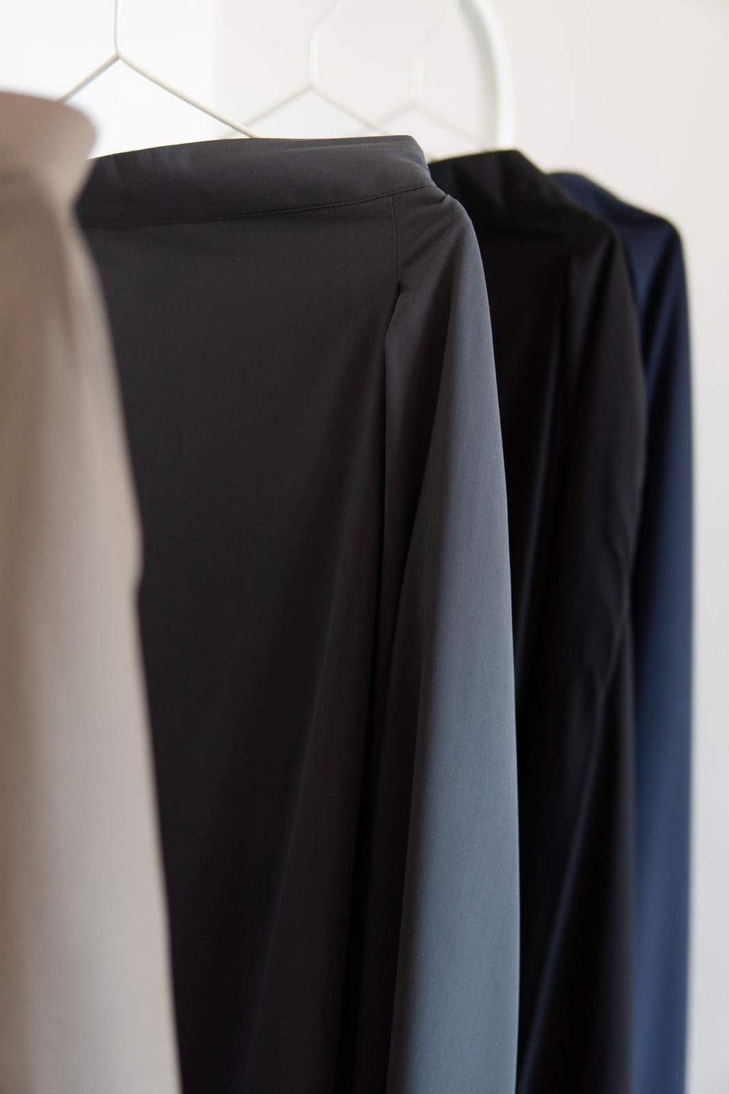 JUPE AYLA ANTHRACITE (avec poches)