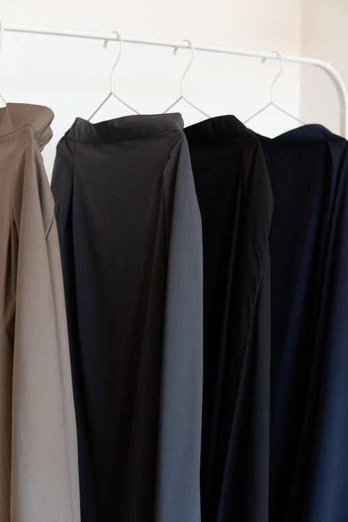 JUPE AYLA ANTHRACITE (avec poches)