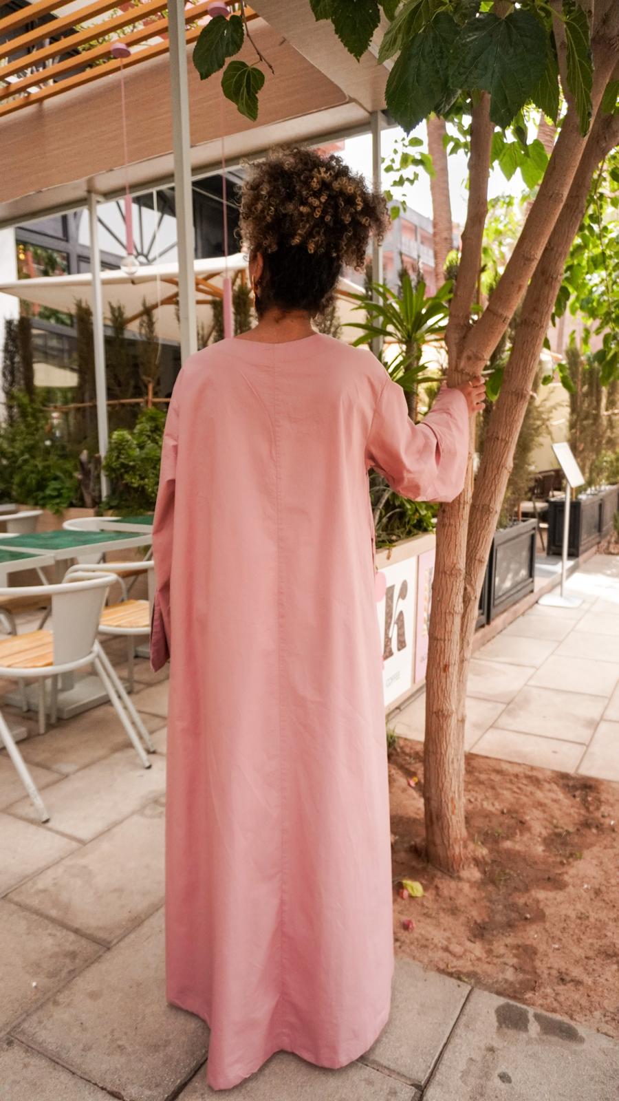 Robe OLYA – Rose Poudré