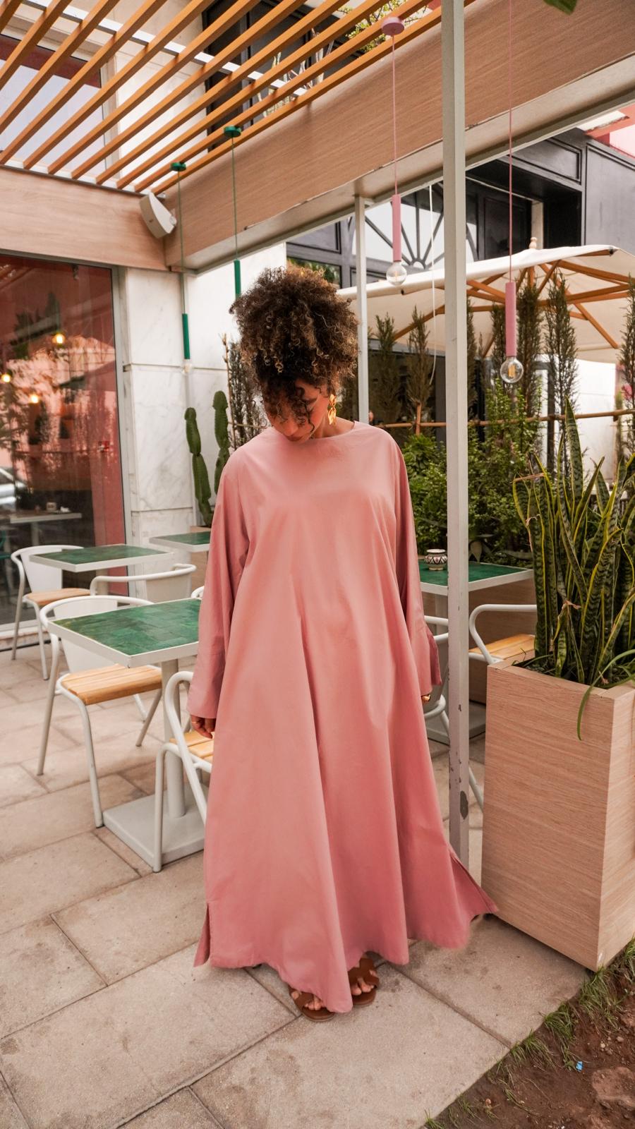 Robe OLYA – Rose Poudré