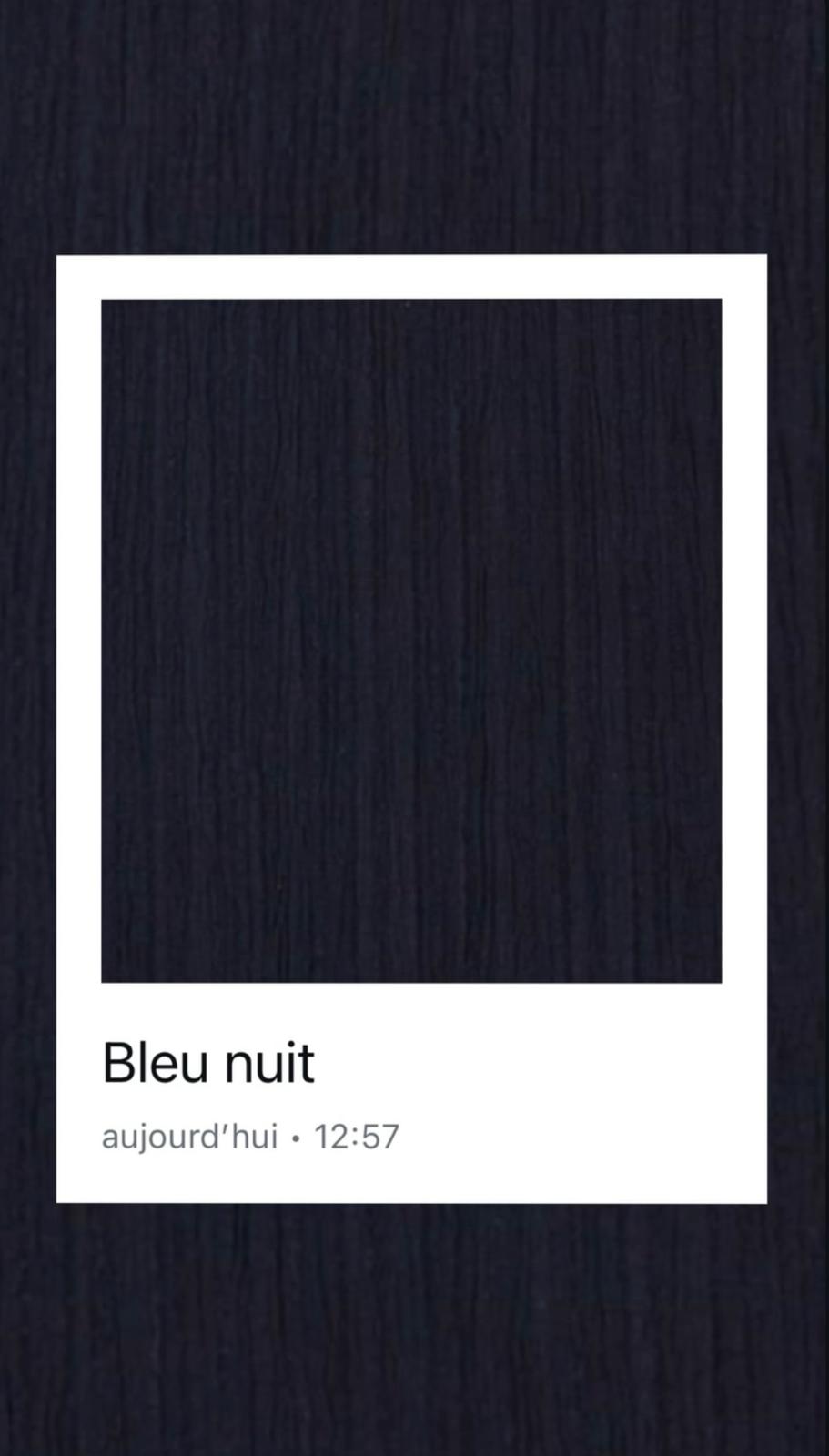 ROBE LALLA BLEU NUIT